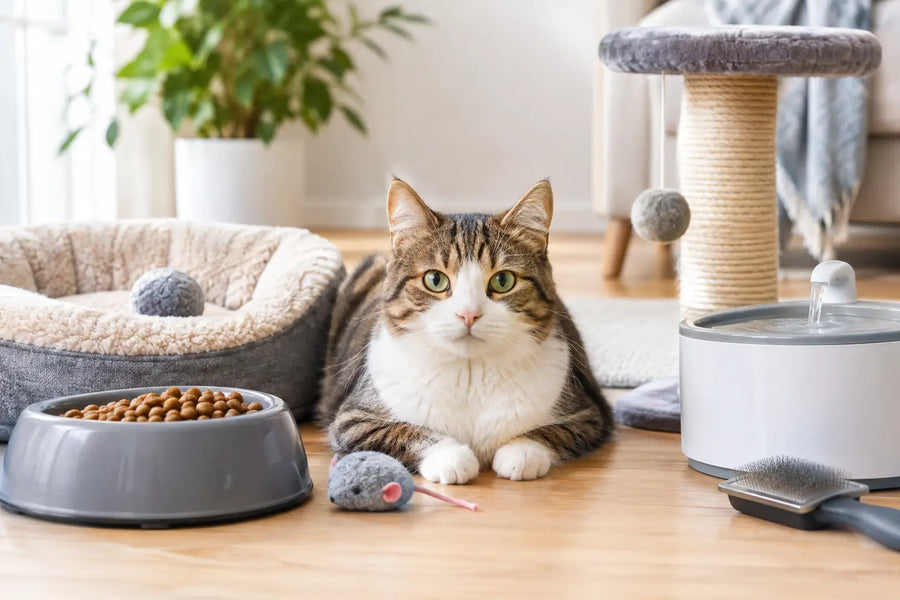 Cat Essentials for a Happy, Well-Cared-For Home