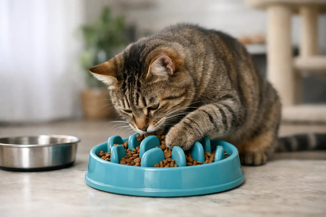 Is a Slow Feeder Bowl Right for Your Cat?