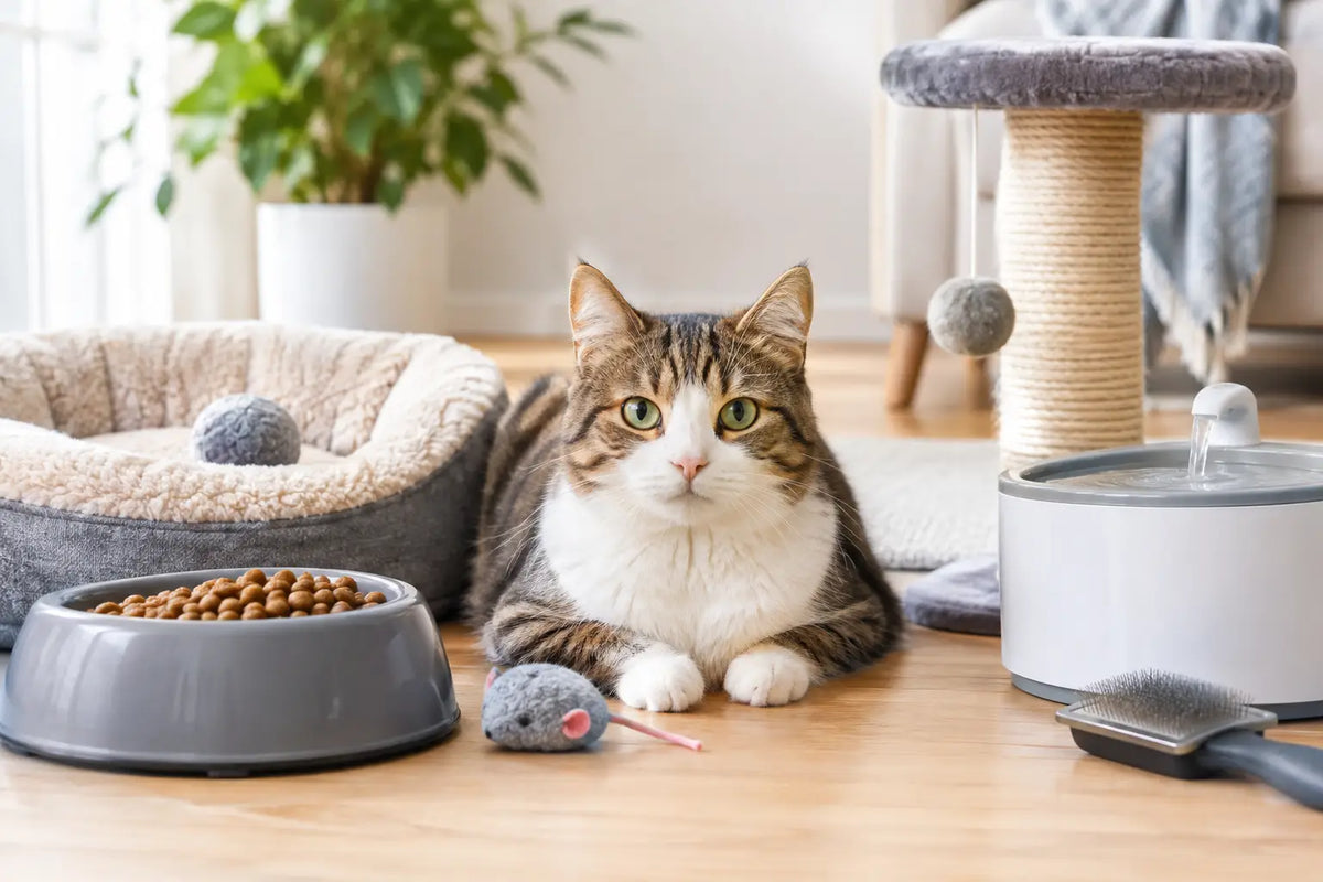 Cat Essentials for a Happy, Well-Cared-For Home