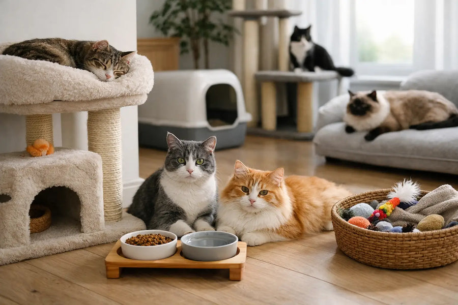 Multi Cat Household Essentials for a Calm Home