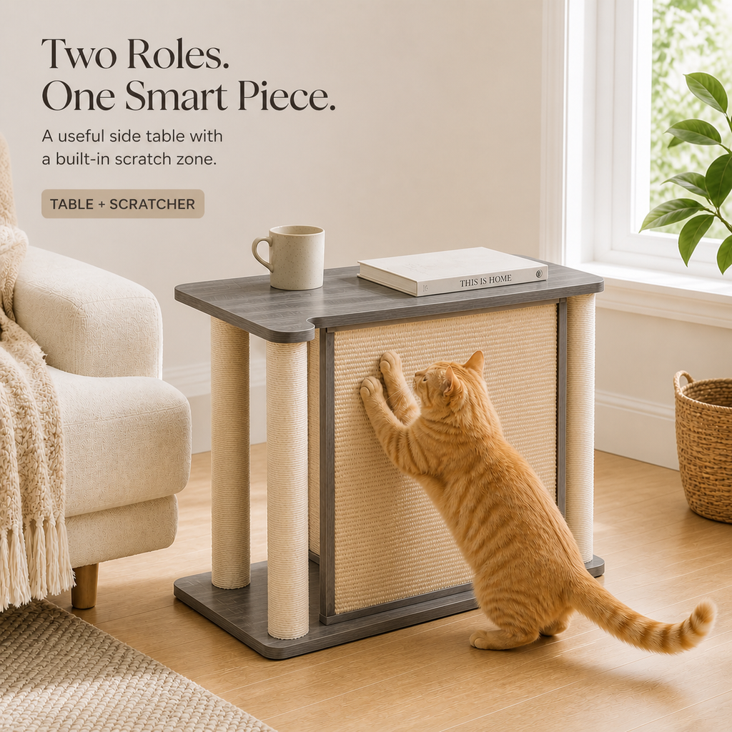Cat Paw Scratcher Table