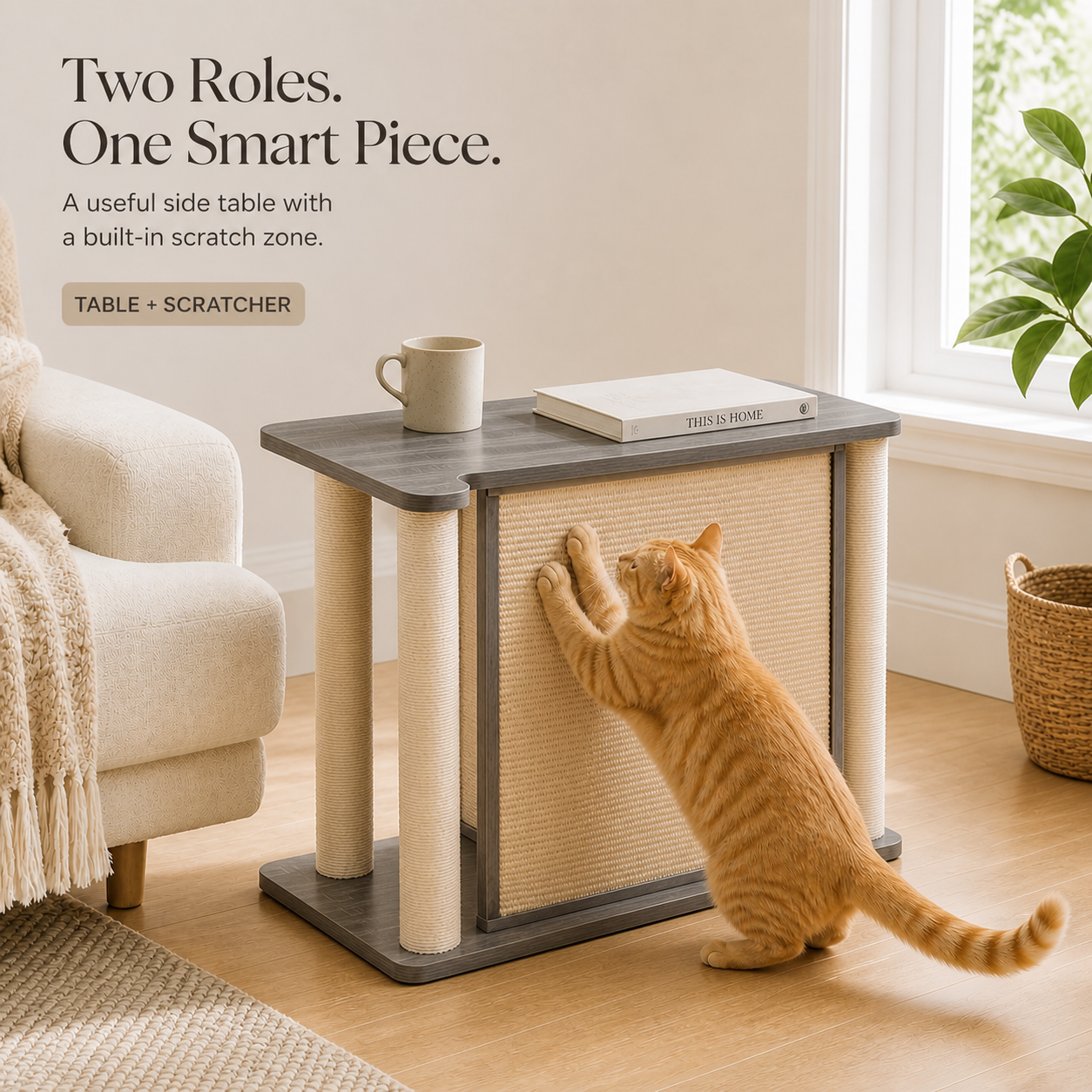 Cat Paw Scratcher Table