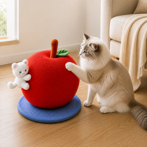 Apple Cat Scratching Post