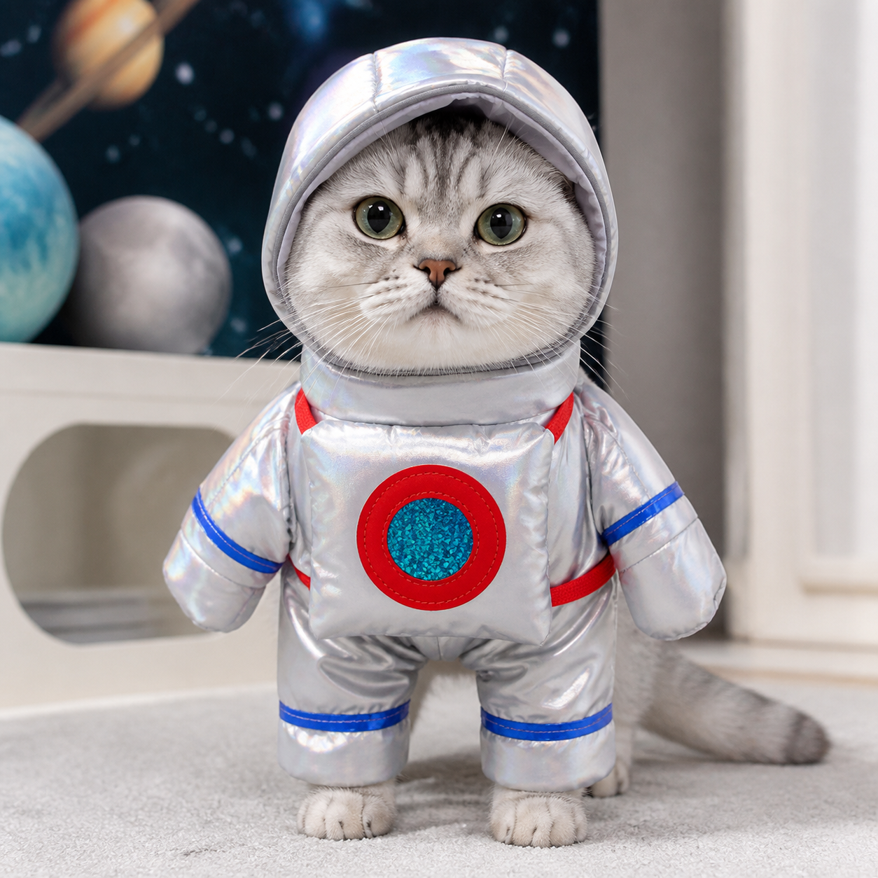 Astronaut Cat Costume