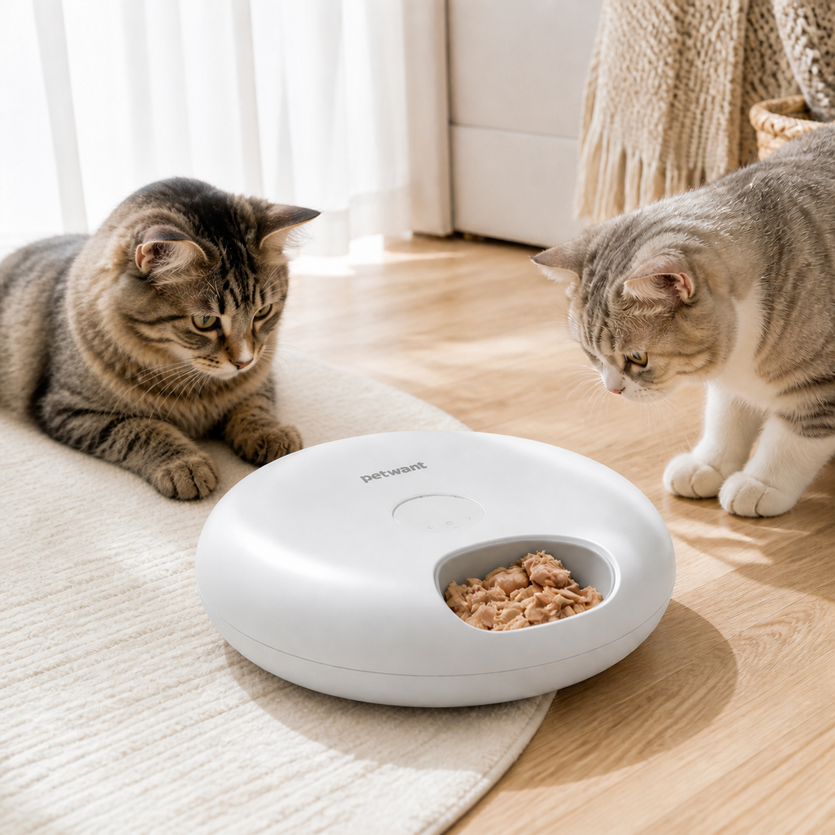 Smart Freeze-Dried Snack Feeder