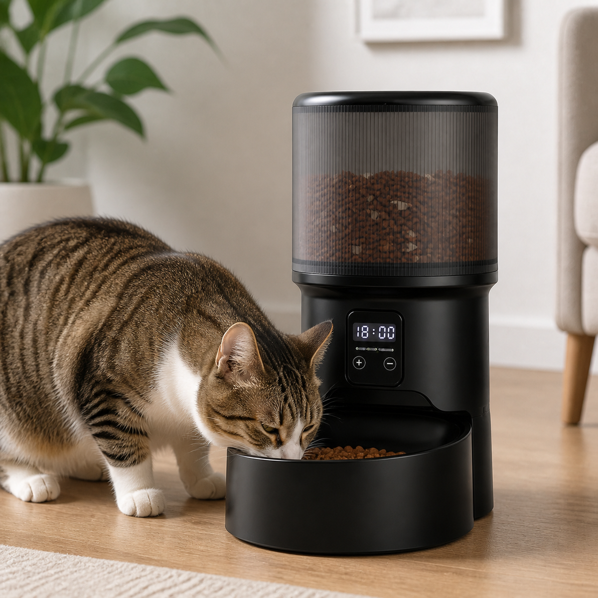 Timed Smart Pet Feeder