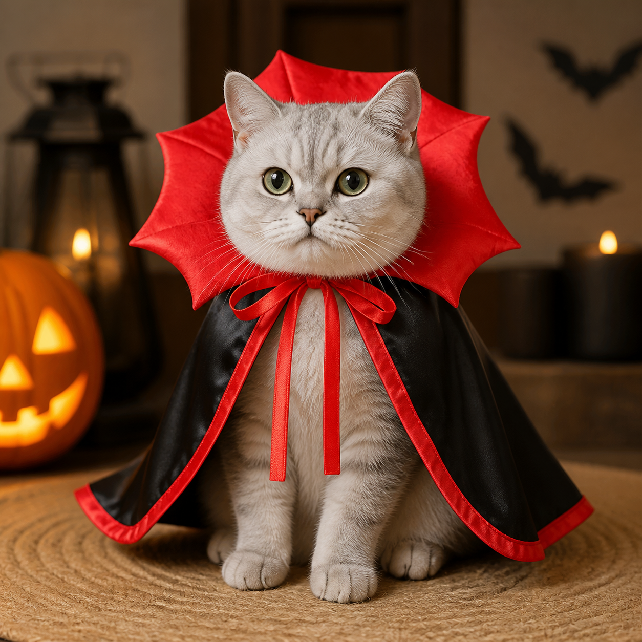 Vampire Cat Cape