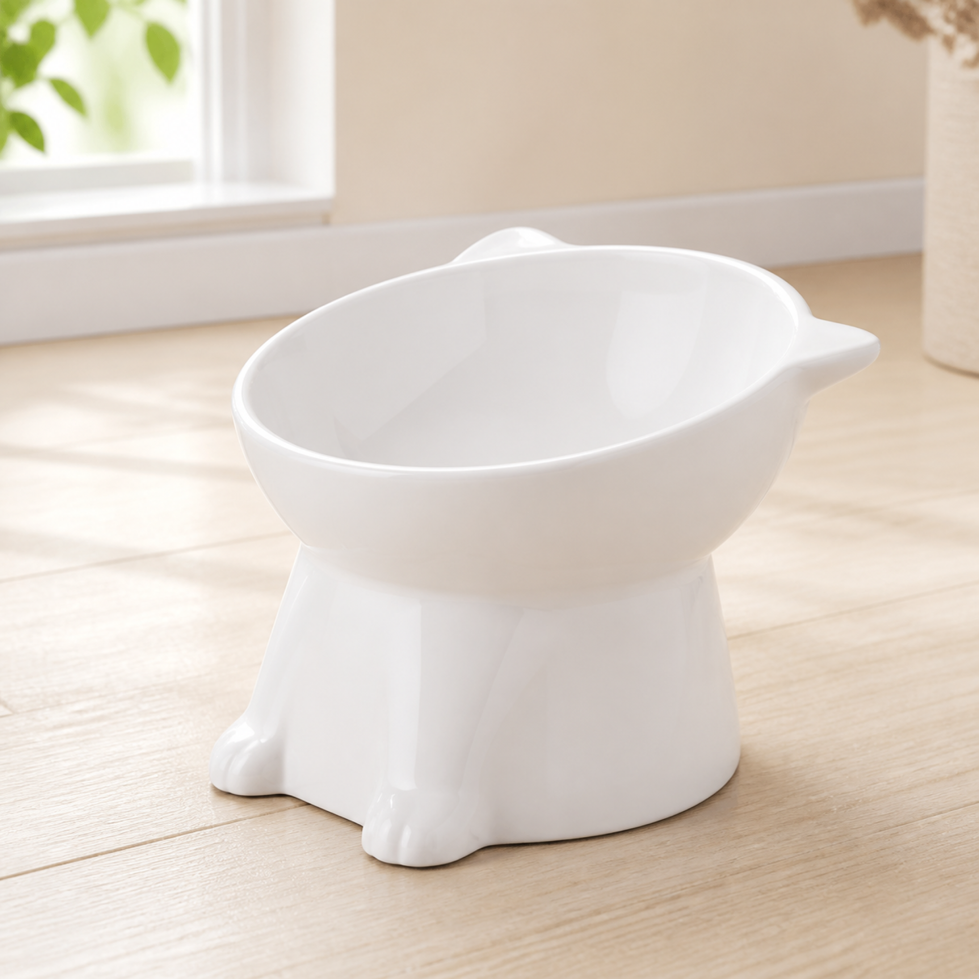 Raised Cat Food Bowl