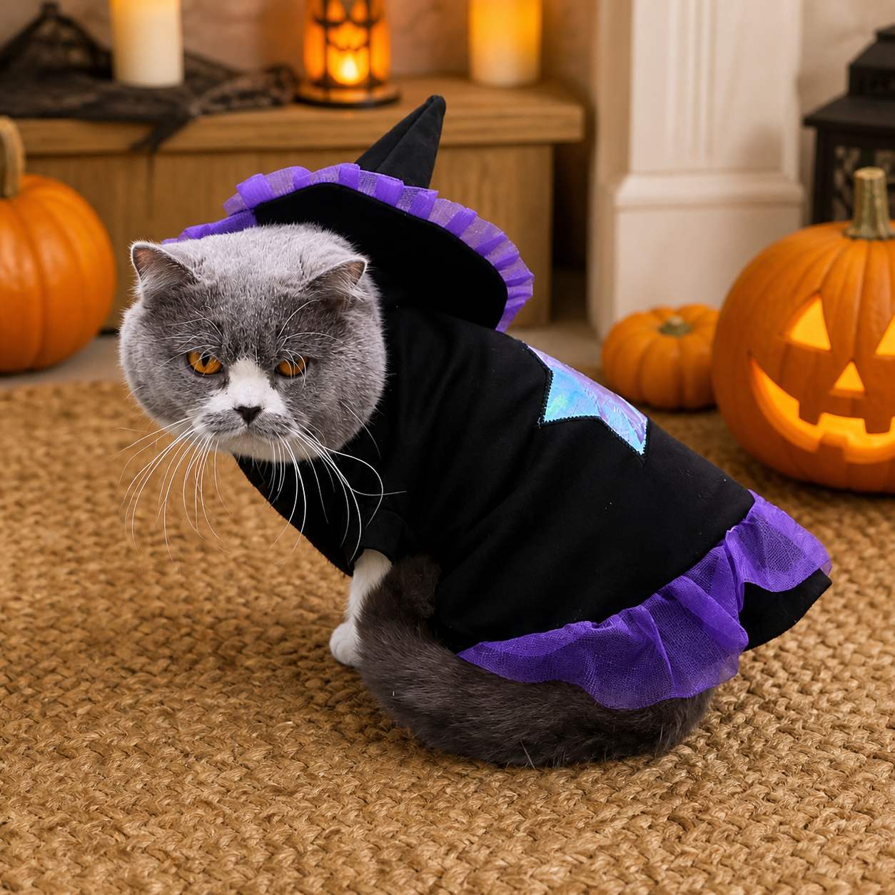 Wizard Cat Costume