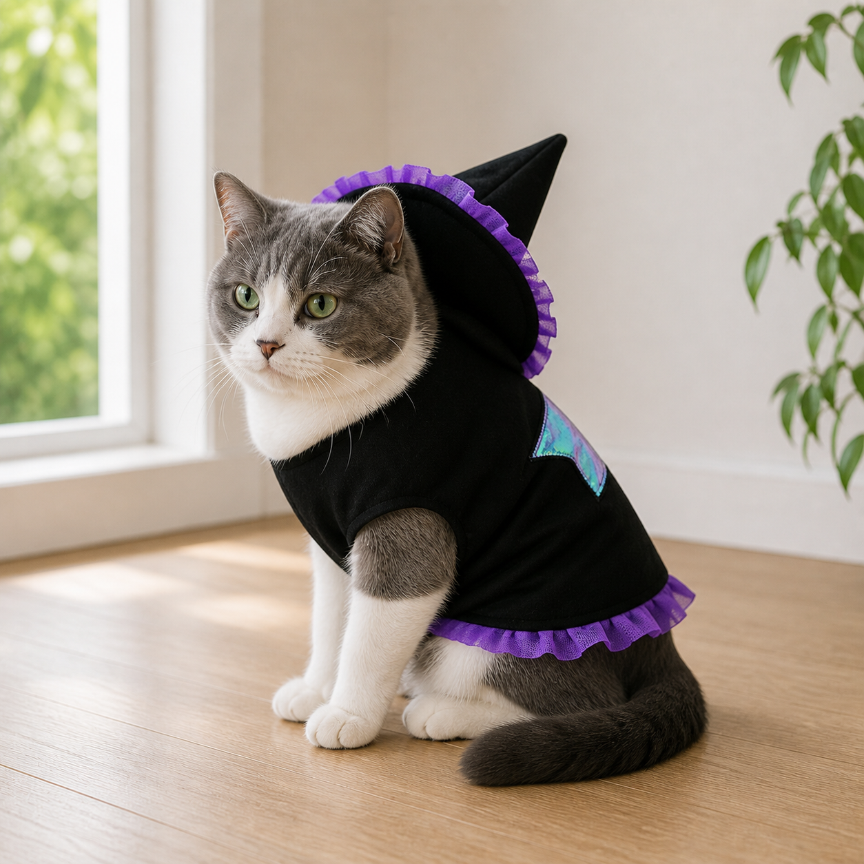 Wizard Cat Costume