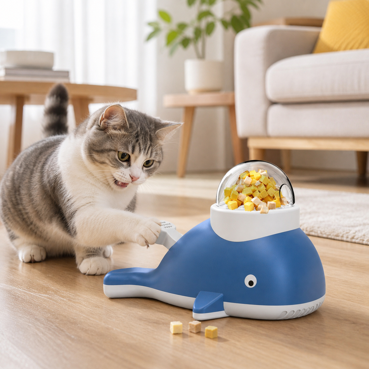 Whale Treat Dispenser Puzzle Toy