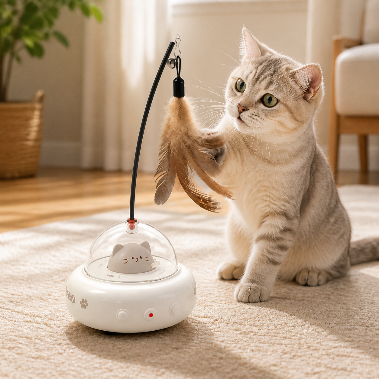 Automatic Cat Teaser Toy