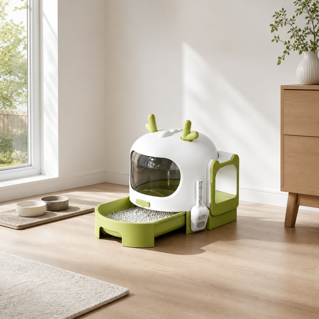 Jumbo Pull-Out Cat Litter Box