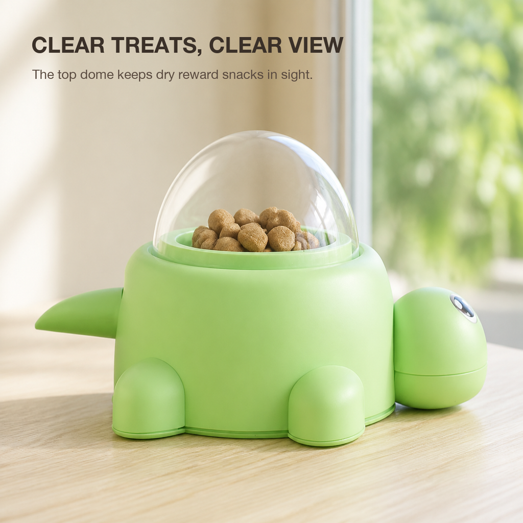 Little Turtle Press-and-Feed Toy