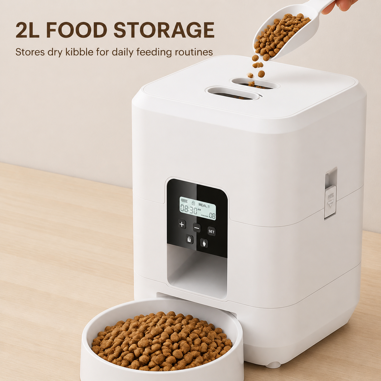 2L Timed Cat Feeder