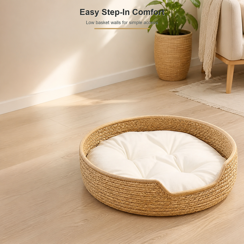 Cotton Rope Cat Basket Bed