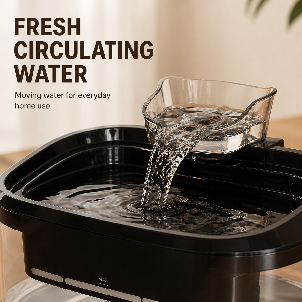 Large-Capacity Filtered Water Fountain