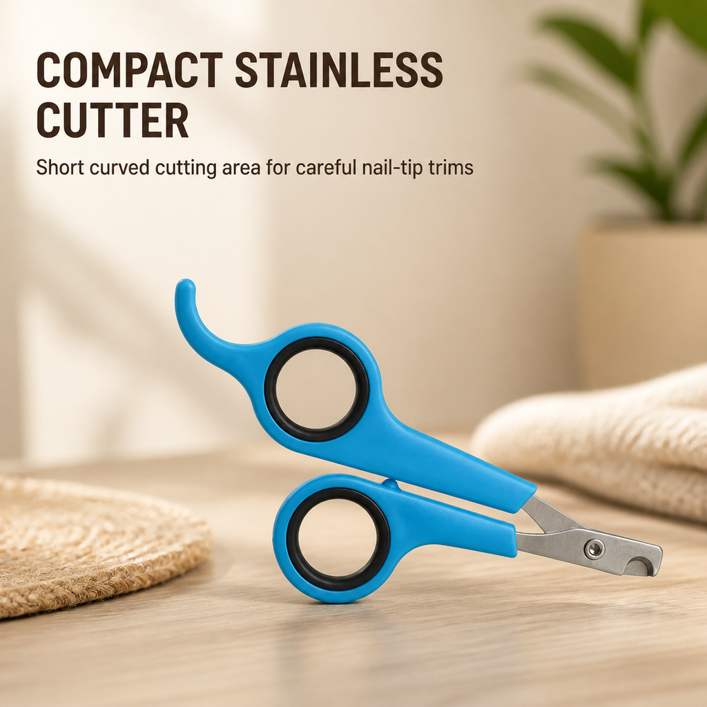 Compact Cat Nail Scissors
