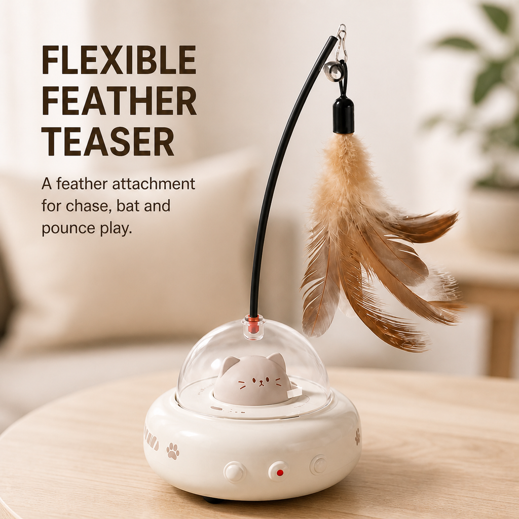 Automatic Cat Teaser Toy