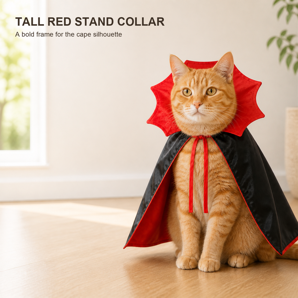 Vampire Cat Cape