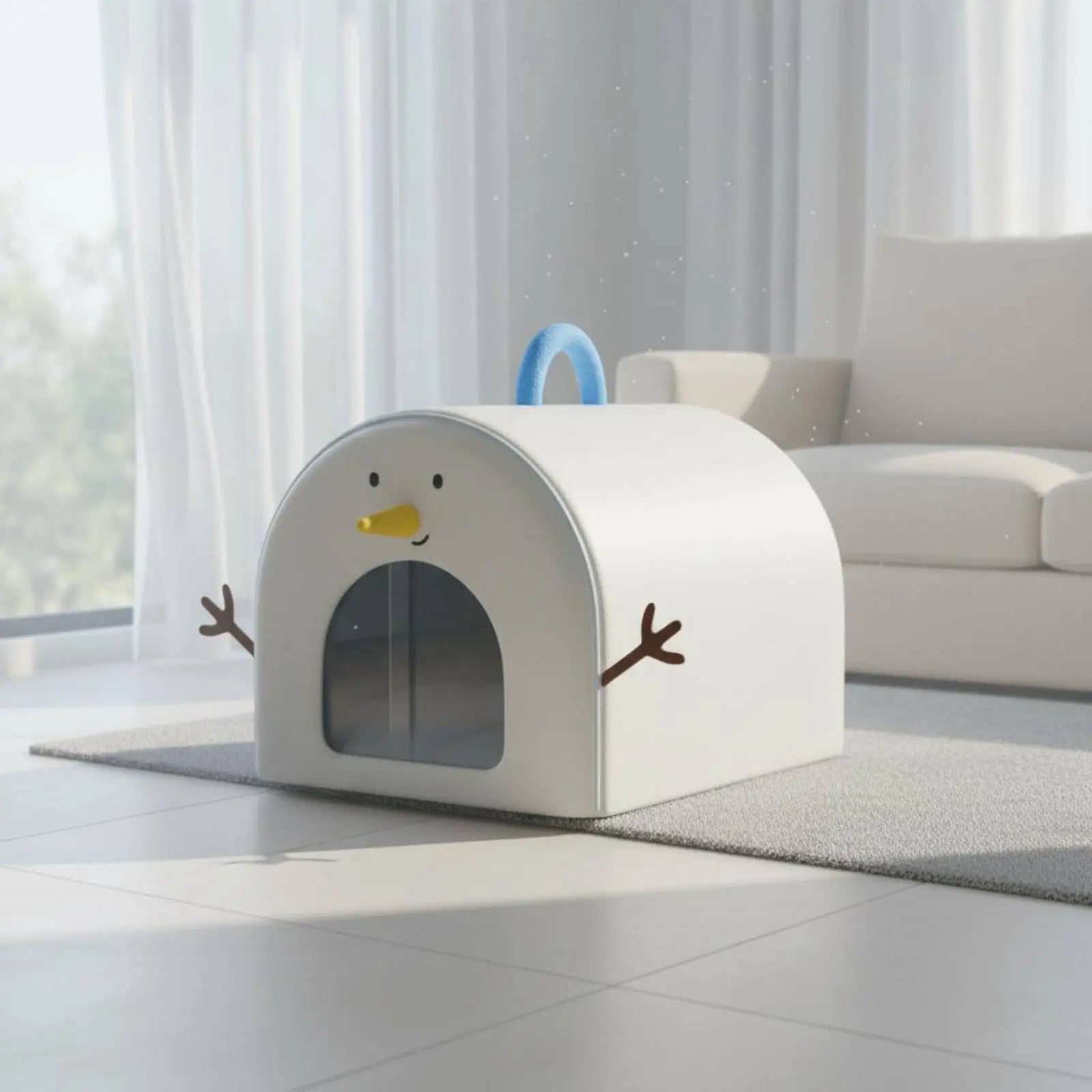 Cooling Cat Ice House Bed