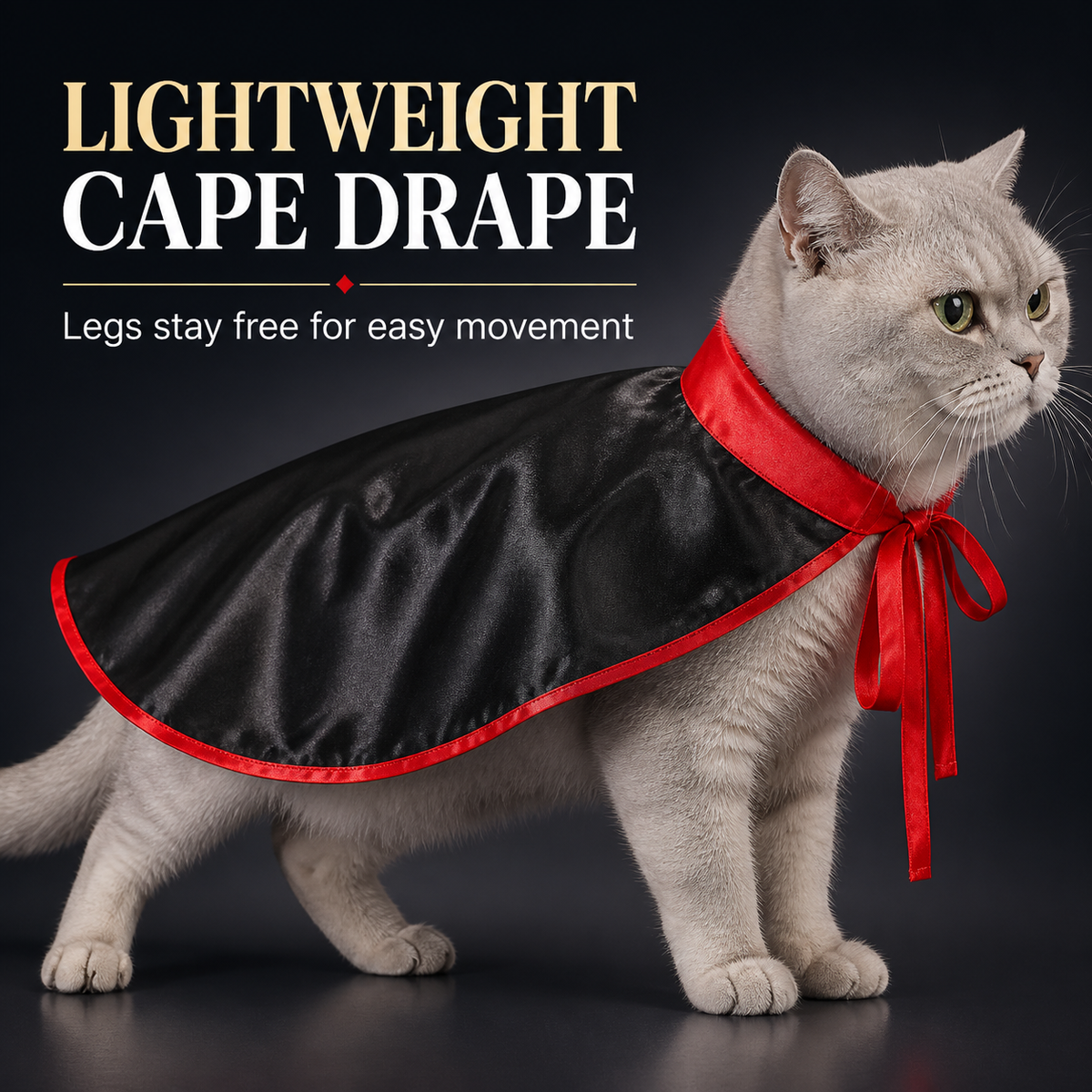 Vampire Cat Cape