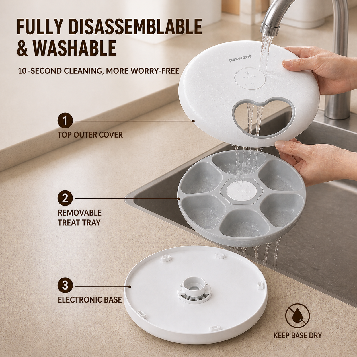 Smart Freeze-Dried Snack Feeder