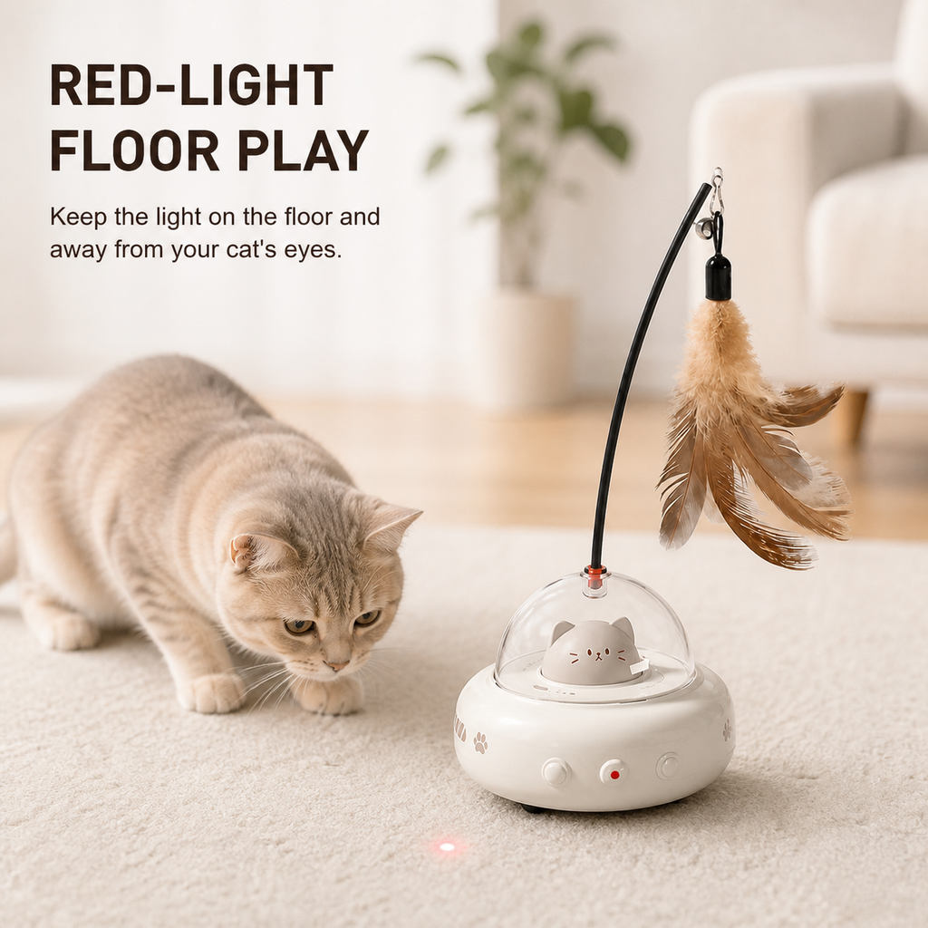Automatic Cat Teaser Toy