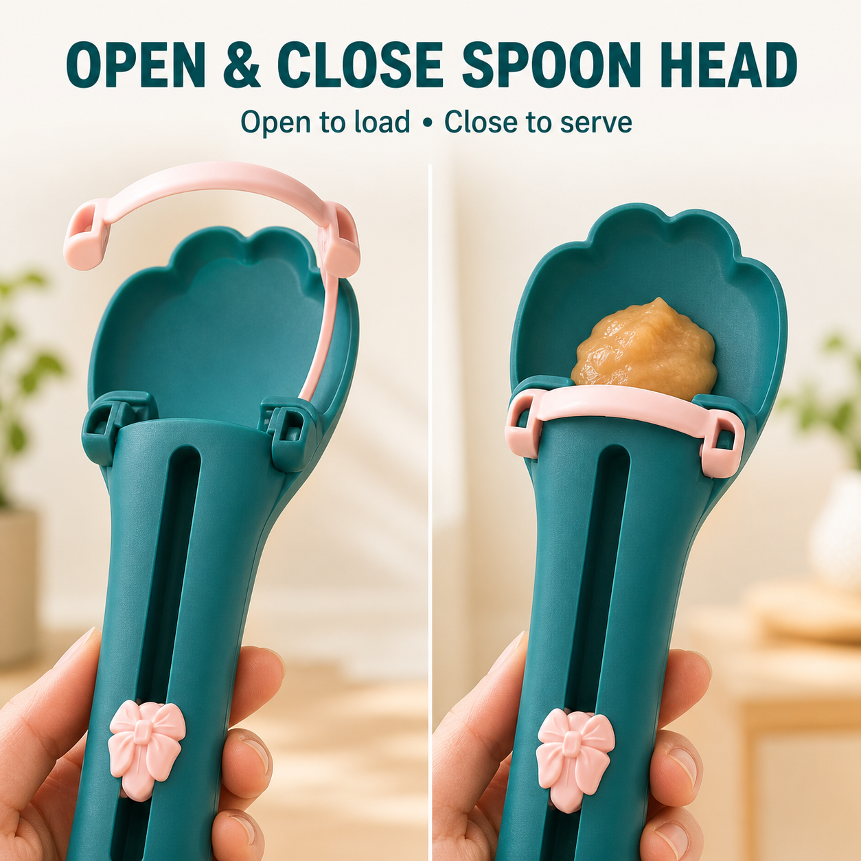 Push-Button Cat Treat Spoon