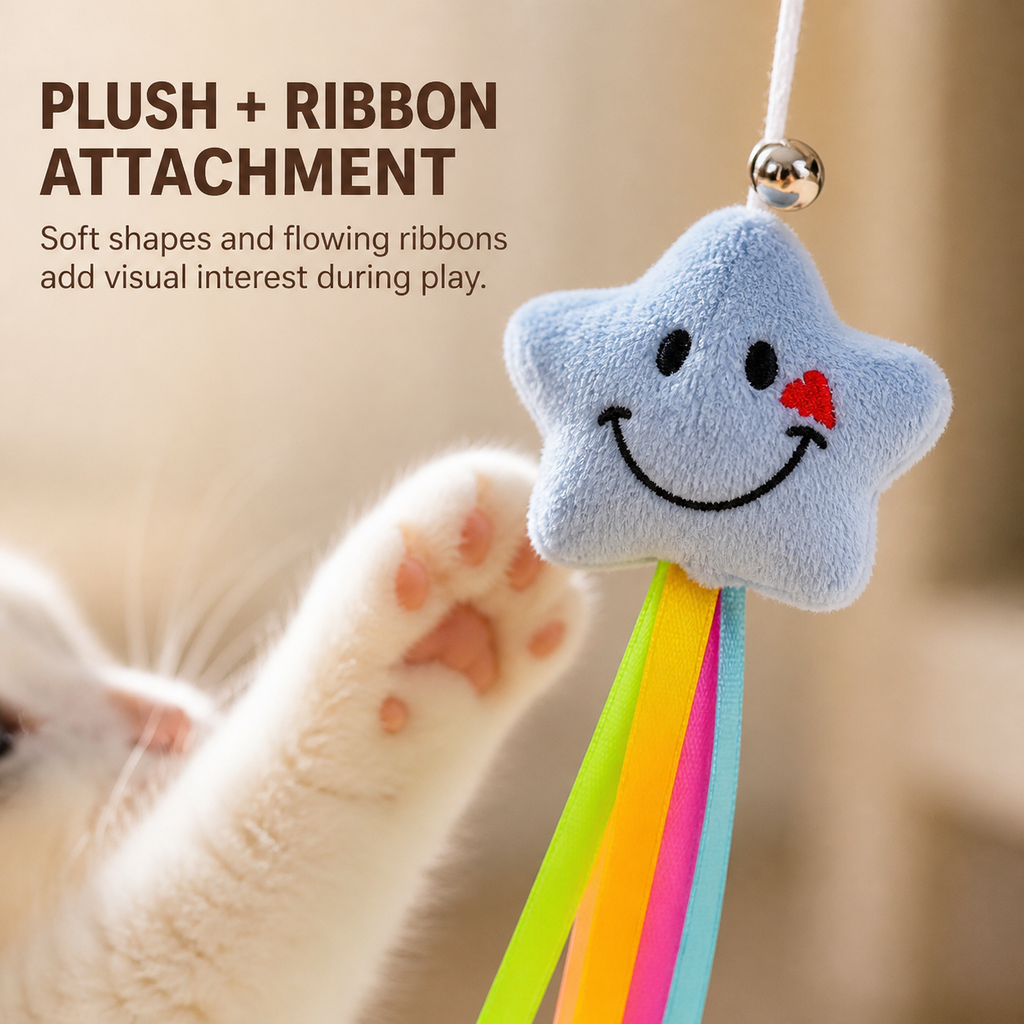 Wooden Cat Teaser Wand