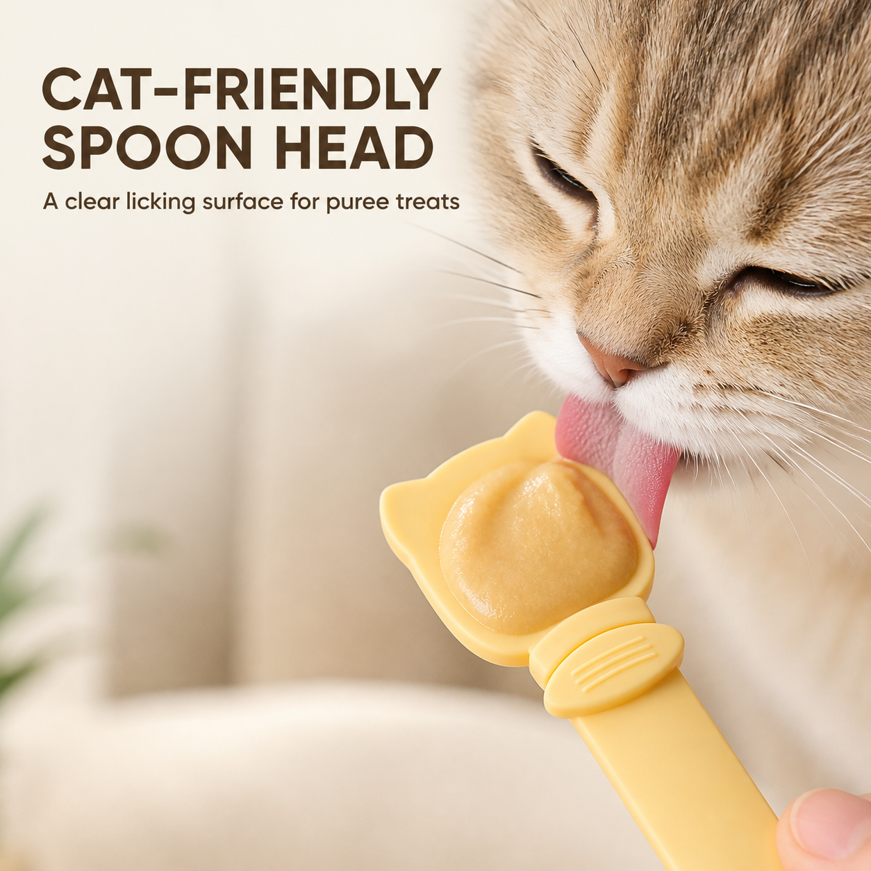 Cat Treat Feeding Spoon