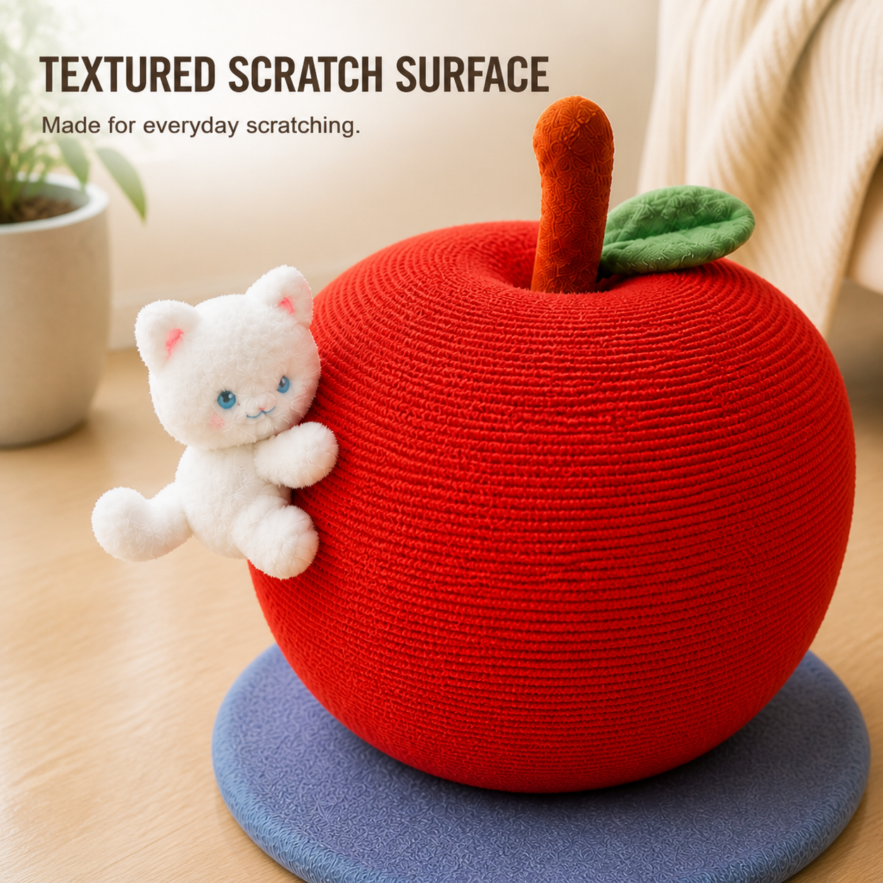 Apple Cat Scratching Post