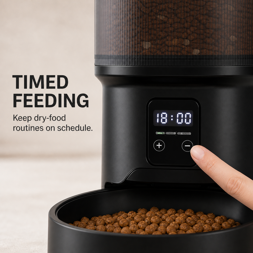 Timed Smart Pet Feeder