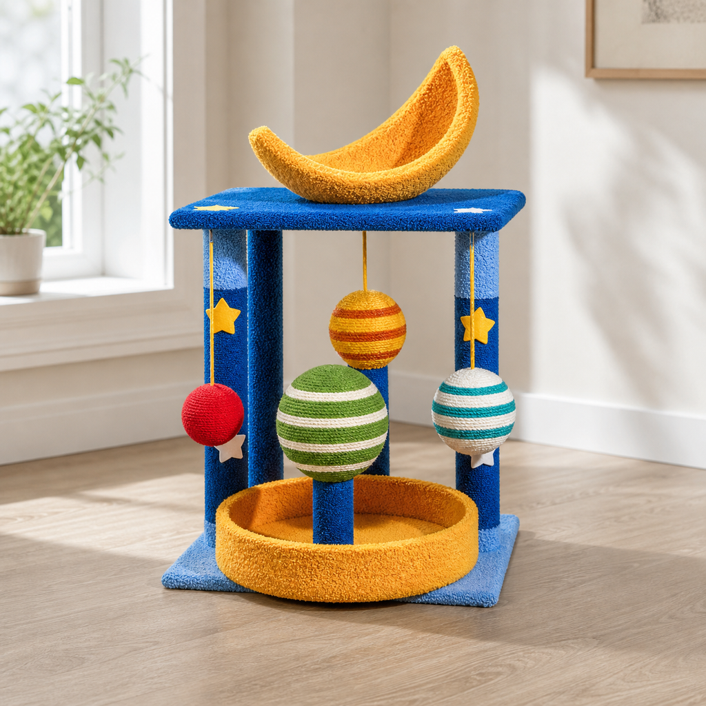 Moon Capsule Cat Tree