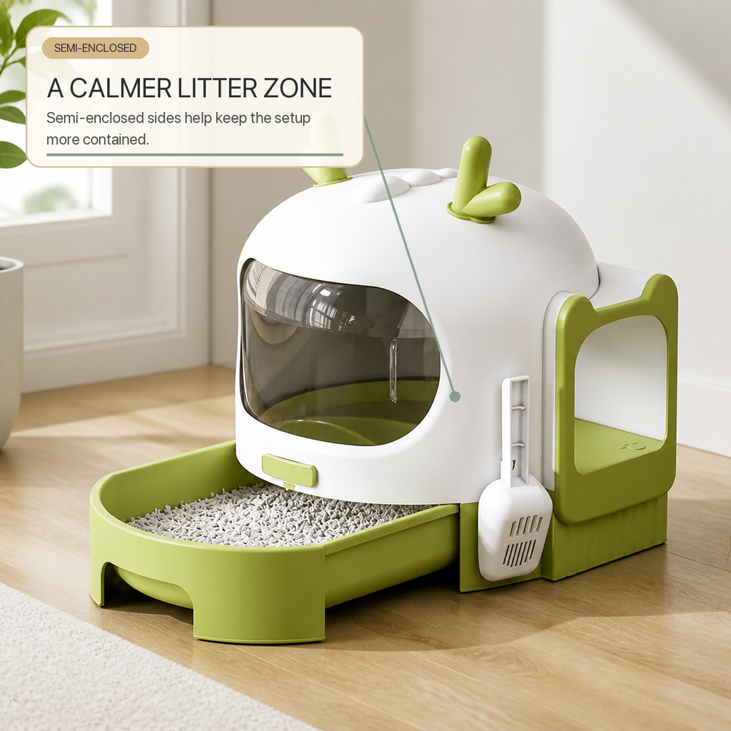 Jumbo Pull-Out Cat Litter Box