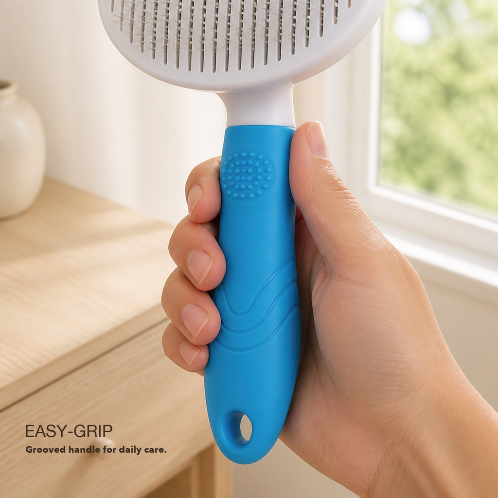 Self-Cleaning Cat Slicker Brush