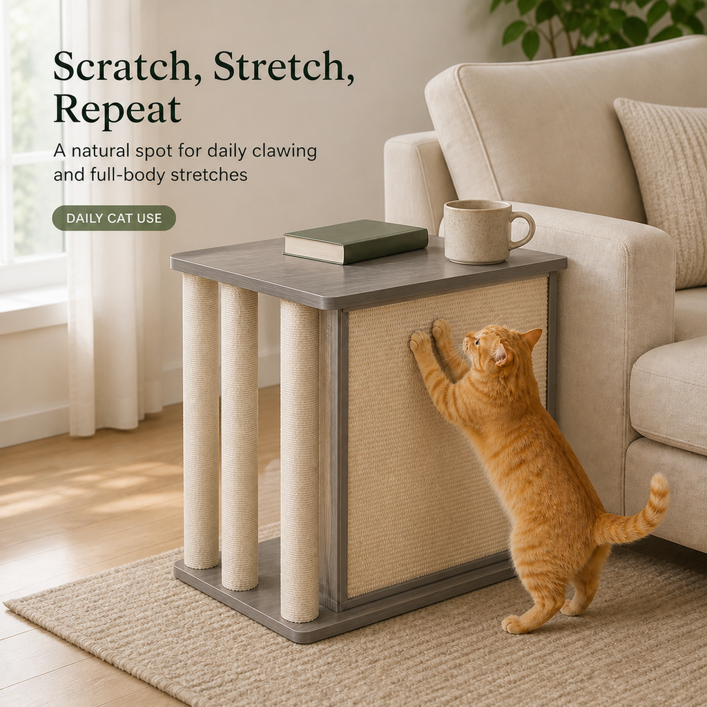 Cat Paw Scratcher Table