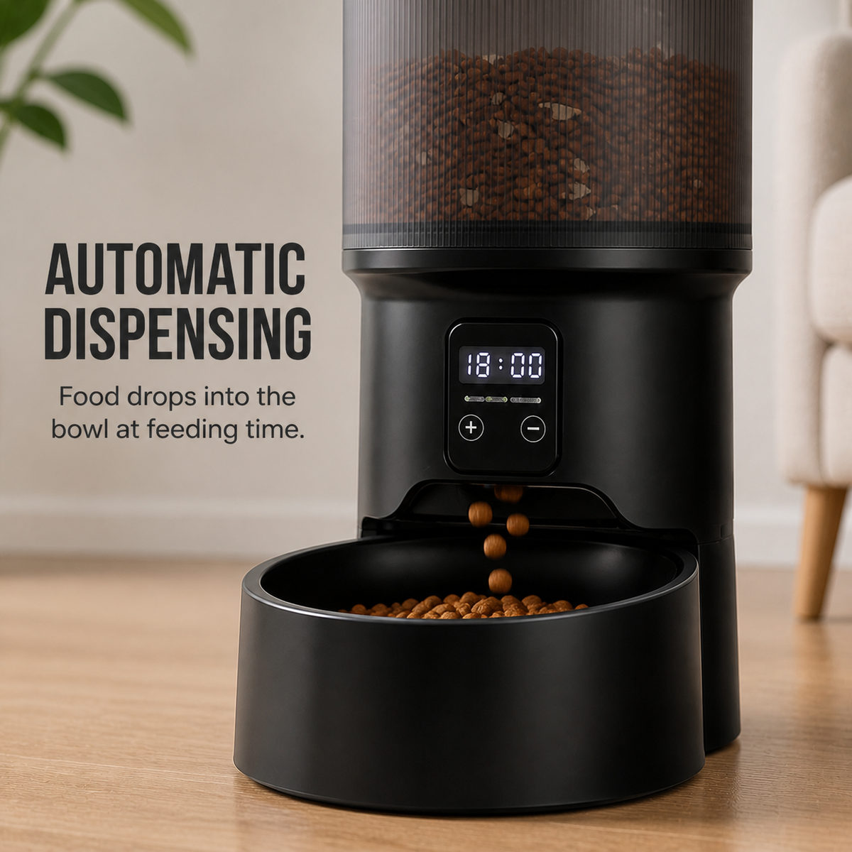 Timed Smart Pet Feeder