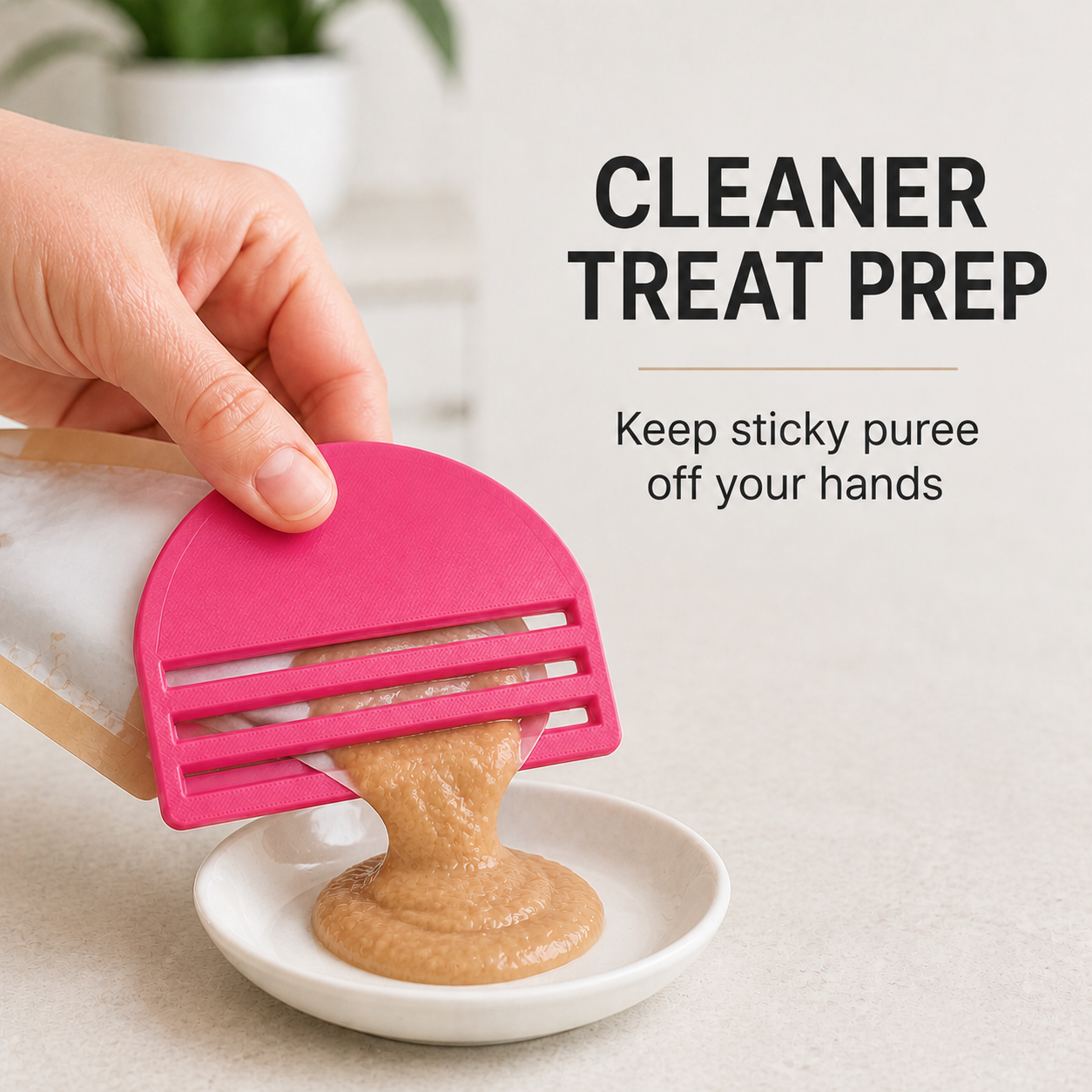 Cat Treat Squeeze Scraper