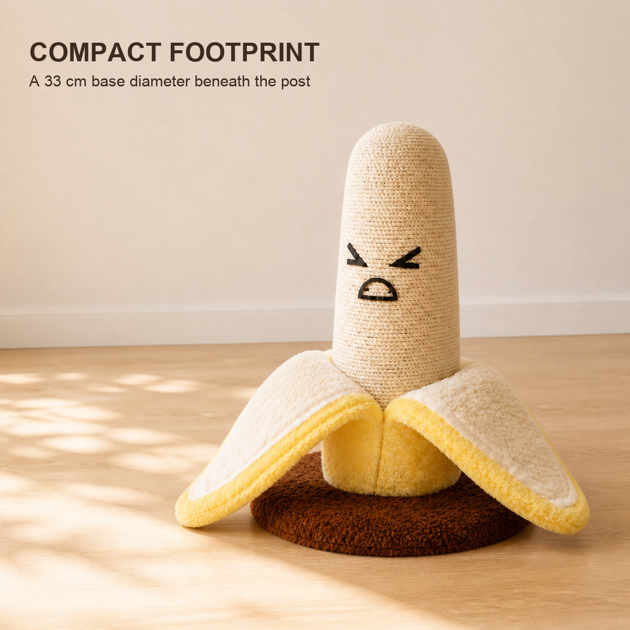Banana Sisal Cat Scratching Post