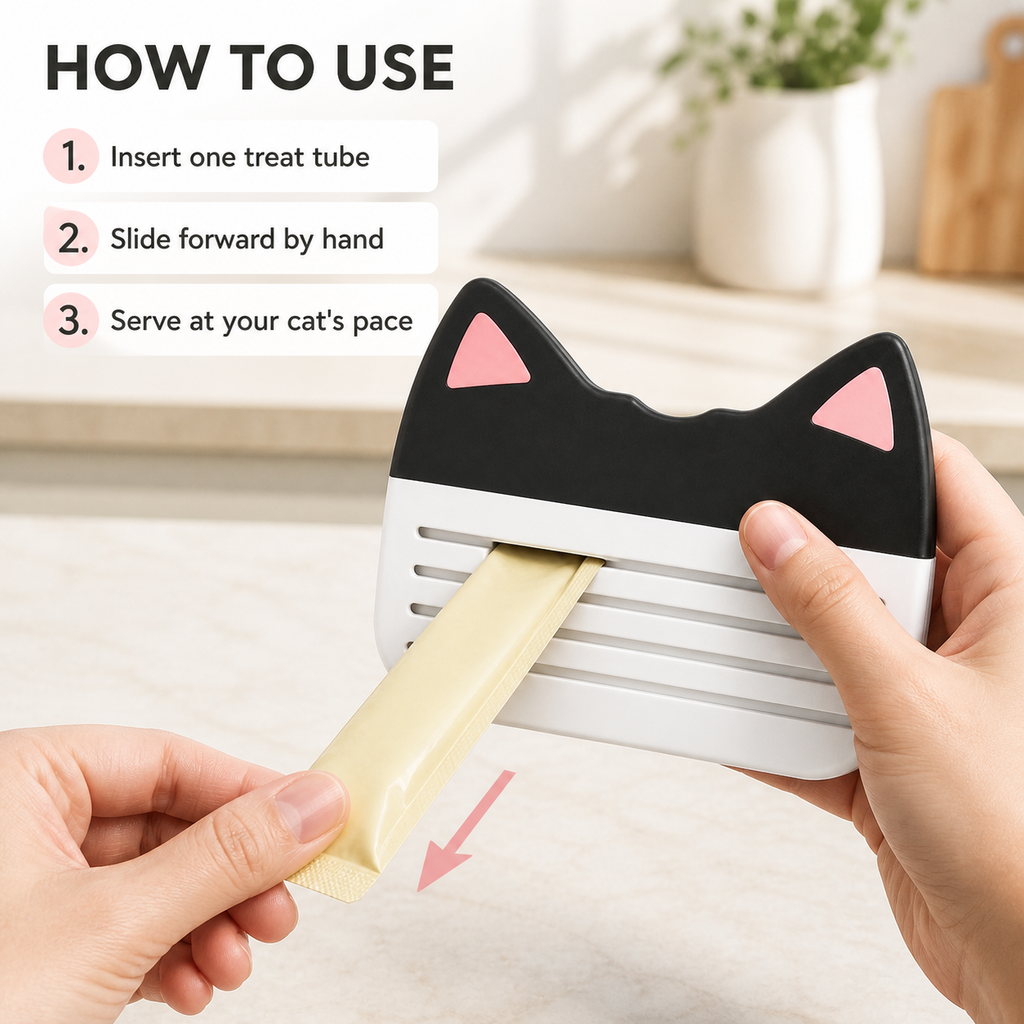 Cat Treat Squeeze Dispenser