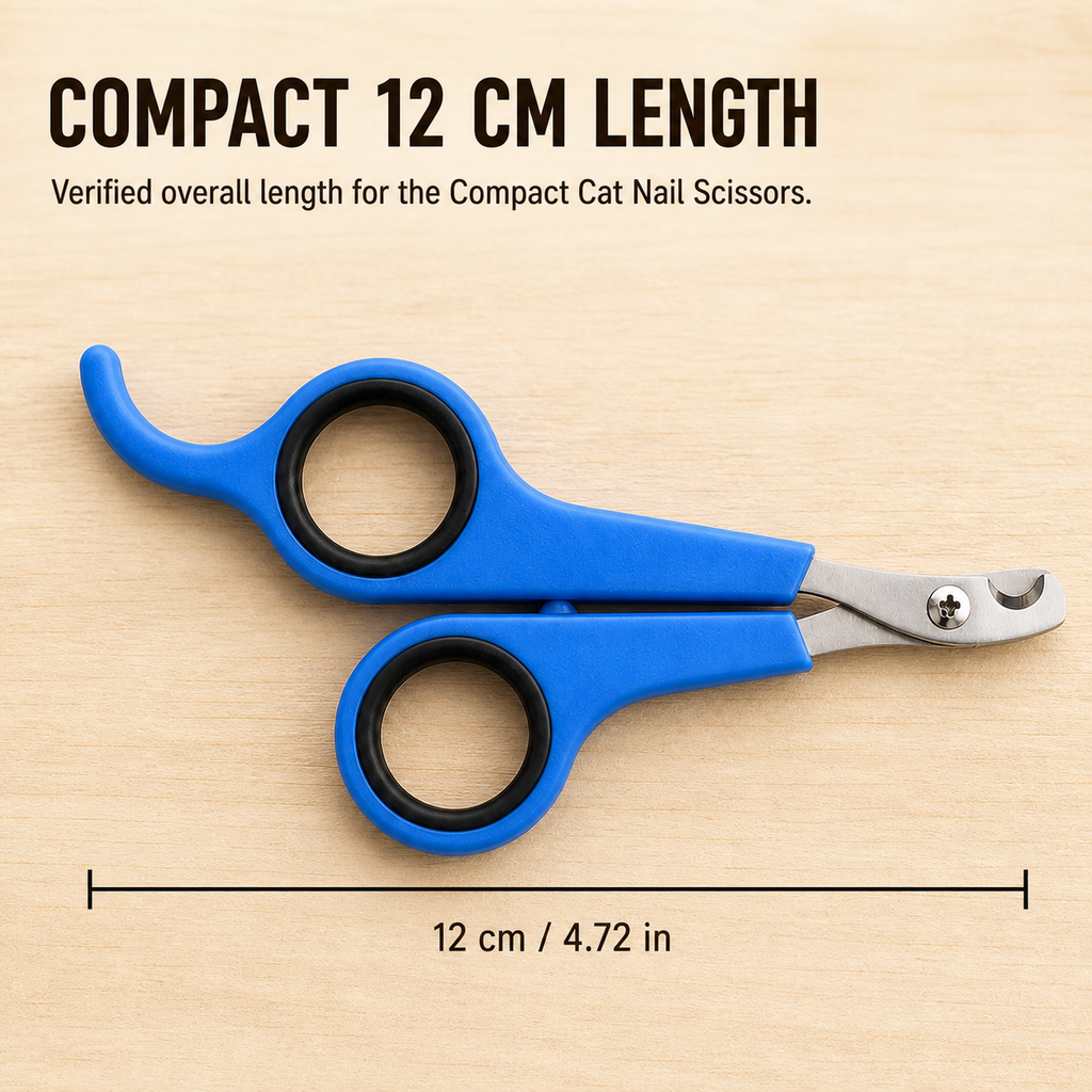 Compact Cat Nail Scissors