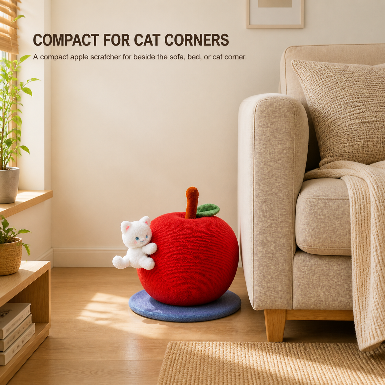 Apple Cat Scratching Post