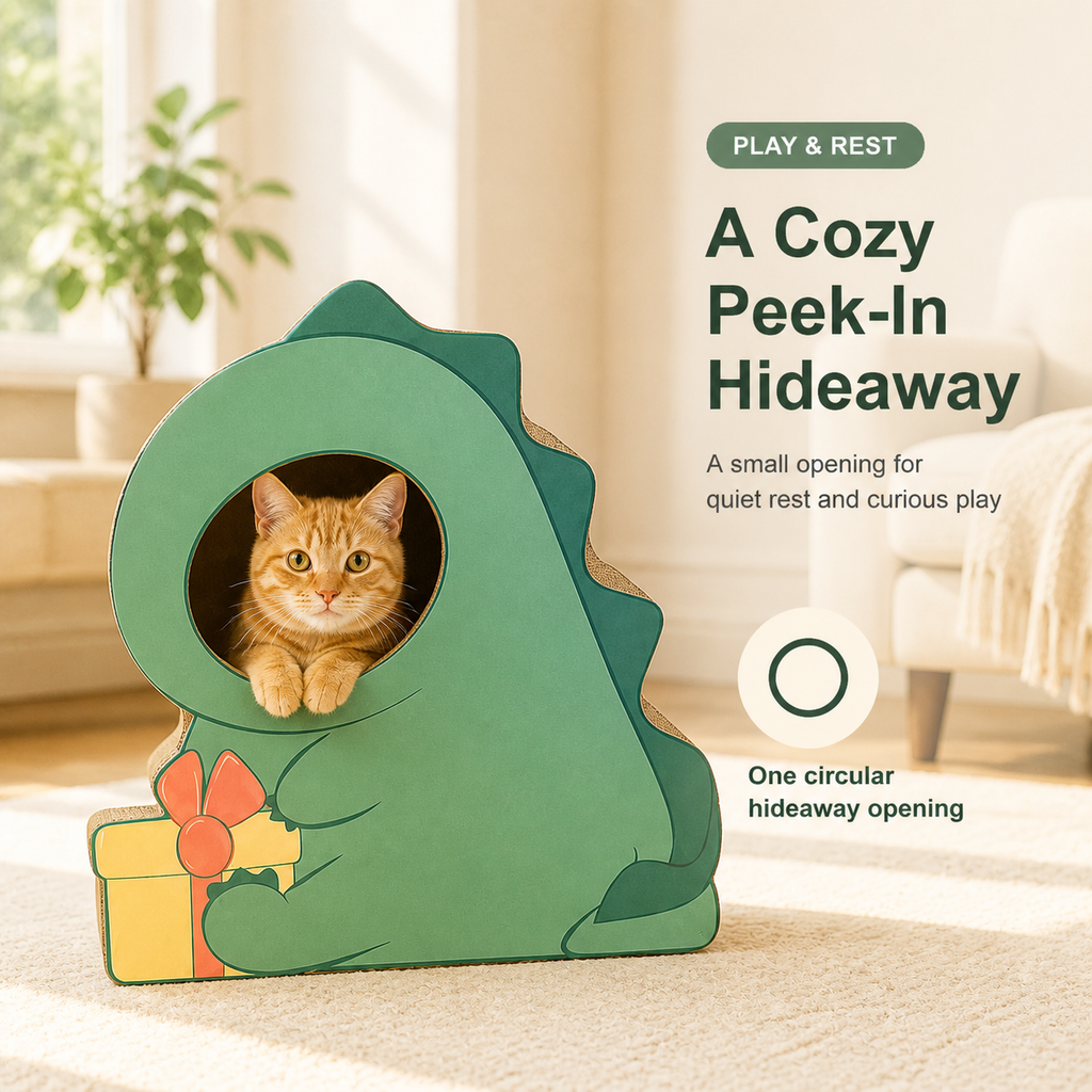 Character Cat Scratcher Hideaway