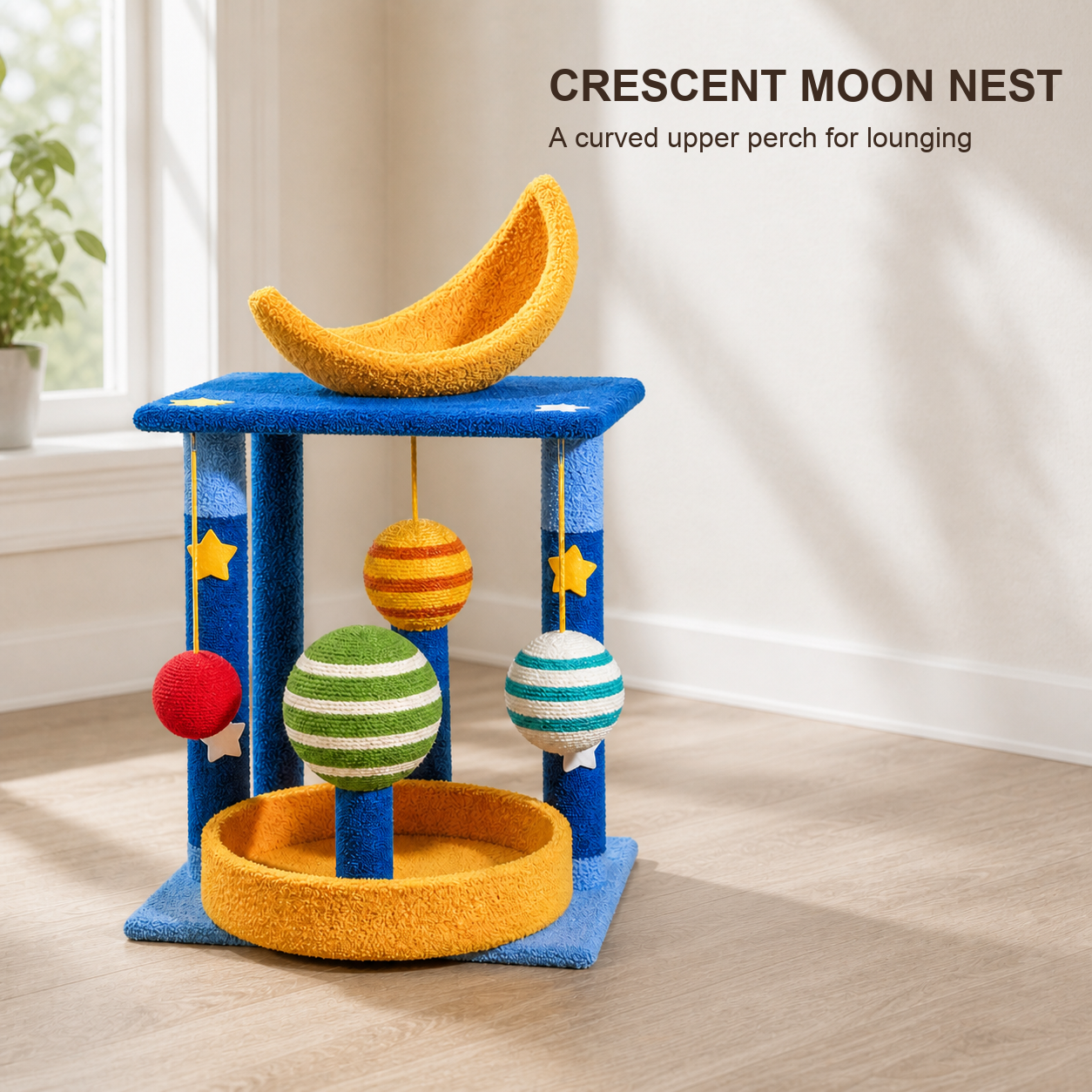 Moon Capsule Cat Tree