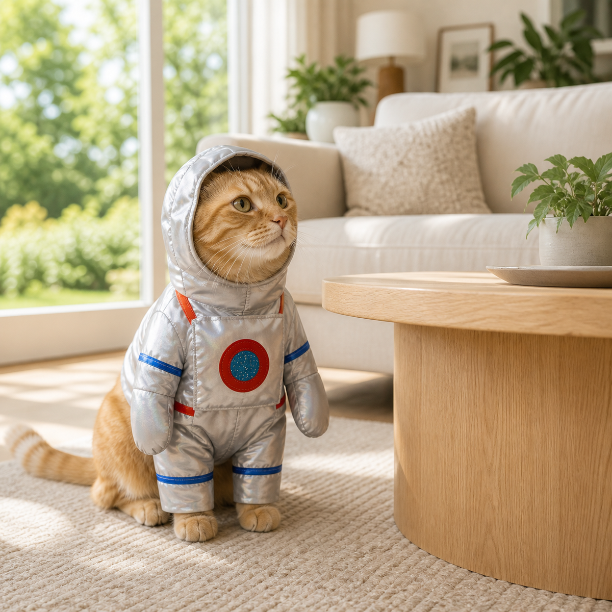 Astronaut Cat Costume