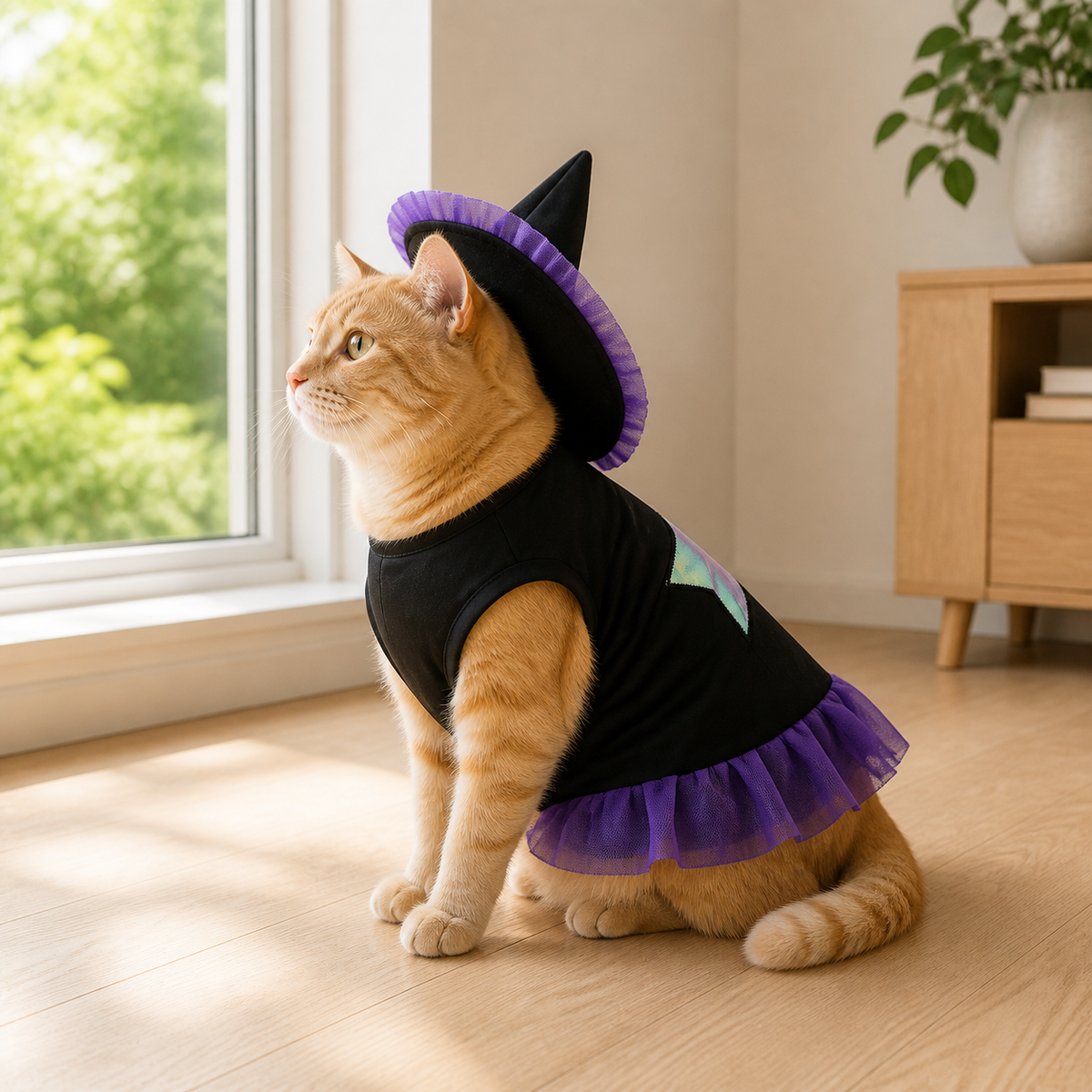 Wizard Cat Costume