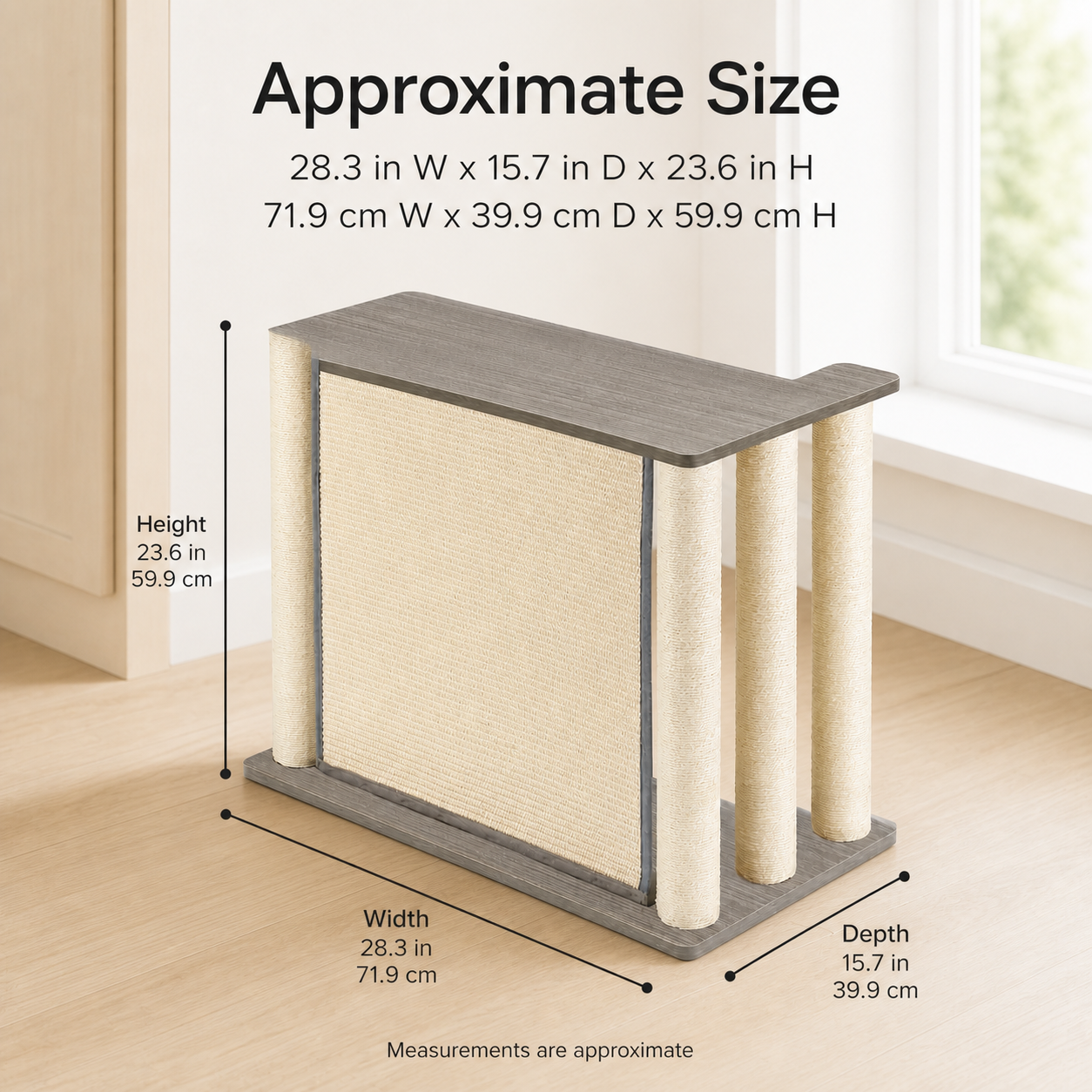 Cat Paw Scratcher Table
