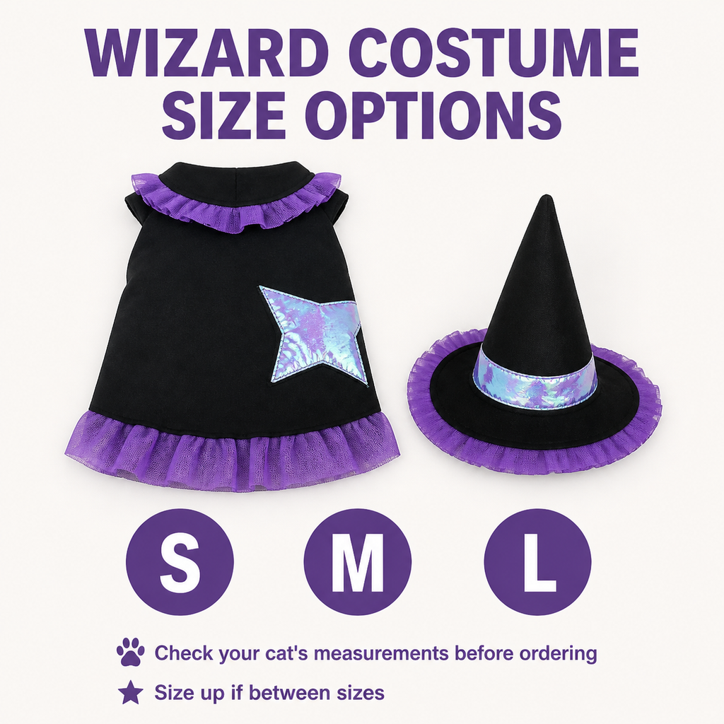 Wizard Cat Costume