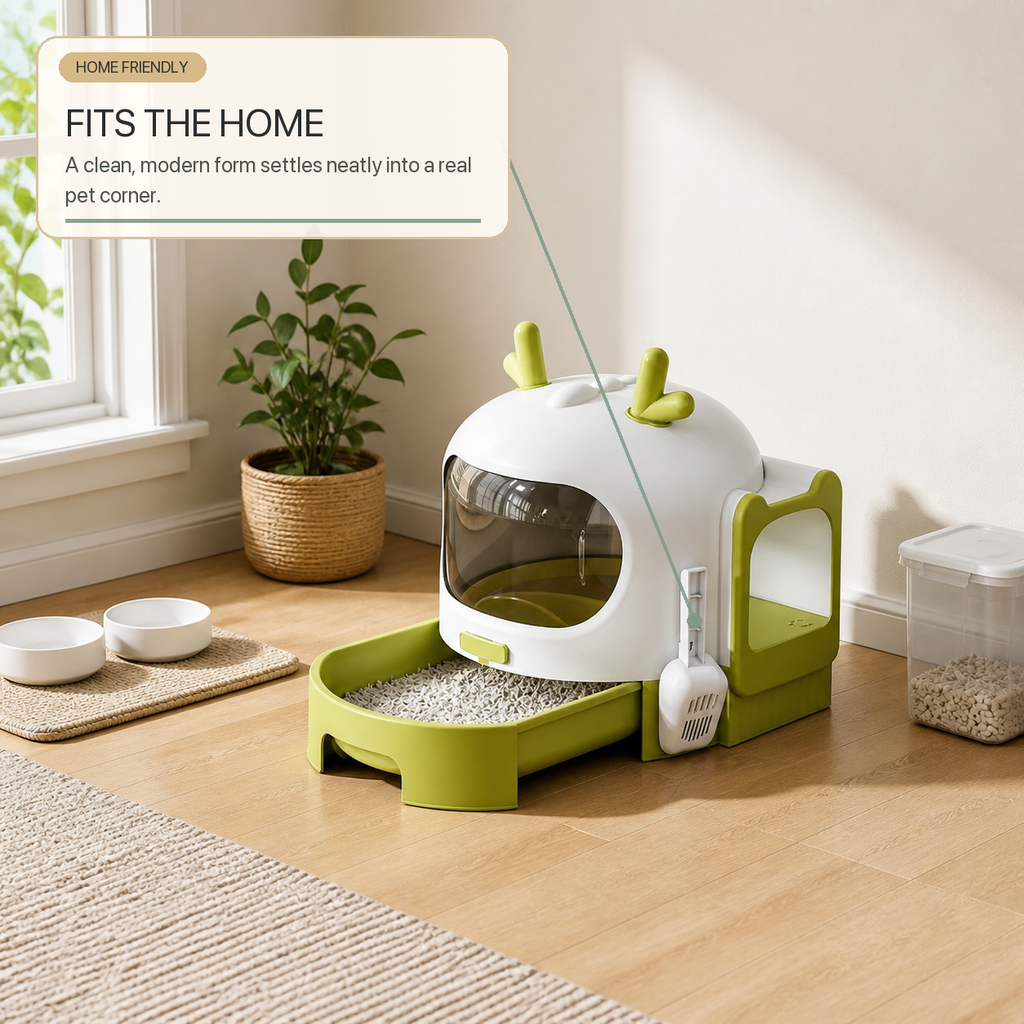 Jumbo Pull-Out Cat Litter Box